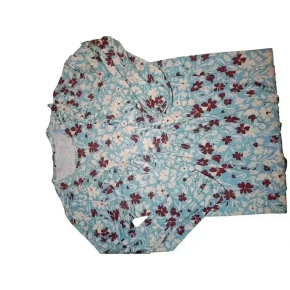 ZARA WOMAN MIDI FLORAL DRESS WITH RUFFLES SZ M Medium PERFECT Condition ADORABLE - Picture 7 of 10